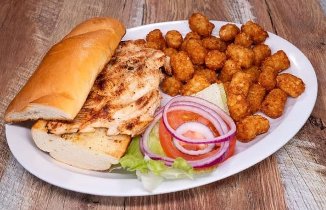 Grilled Chicken Sandwich.